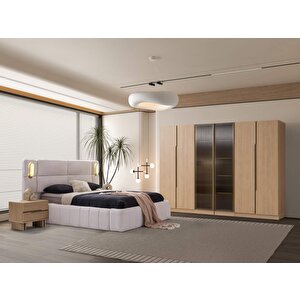 Alaska 6 Kapaklı Gardırop %100 Mdf | Ücretsiz Teslimat Ve Kurulum