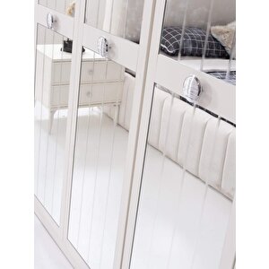 Hawaii 6 Kapaklı Gardırop %100 Mdf | Ücretsiz Teslimat Ve Kurulum