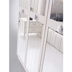 Hawaii 6 Kapaklı Gardırop %100 Mdf | Ücretsiz Teslimat Ve Kurulum