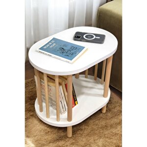 Yan Sehpa - Komodin - Salon - Oturma Odası Zigon Sehpa