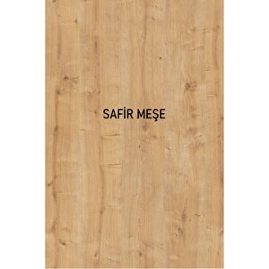 Yan Sehpa - Salon - Oturma Odası Zigon Sehpa - Safir Meşe