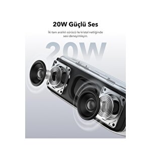 Soundcore Select 2 S Kablosuz Bluetooth Hoparlör - 16 Saat Çalma Süresi - Ipx7 - Siyah - A3171 (anker Türkiye Garantili)