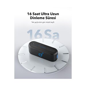 Soundcore Select 2 S Kablosuz Bluetooth Hoparlör - 16 Saat Çalma Süresi - Ipx7 - Siyah - A3171 (anker Türkiye Garantili)