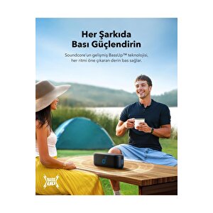 Anker Soundcore Select 2 S Kablosuz Bluetooth Hoparlör - 16 Saat Çalma Süresi - Ipx7 - Siyah - A3171 (anker Türkiye Garantili)