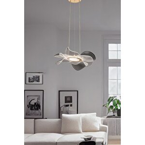 Modern Wind Rose Led Sarkıt Avize Gold Gövde Gün Işığı