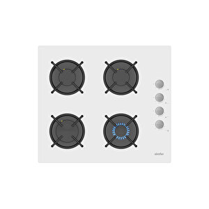 ✨Simfer 3'lü Ankastre Set - 76l Airfry Özellikli 10 Fonksiyon Fırın + Beyaz Cam Ocak + Dokunmatik Davlumbaz