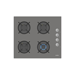 ✨simfer 3'lü Ankastre Set - 76l Airfry Özellikli 10 Fonksiyon Fırın + Gazlı Cam Ocak + Dokunmatik Davlumbaz