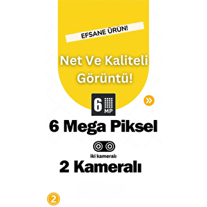 6mp 2 Kameralı Güneş Enerjili Ptz 4g Sim Kartlı 256 Gb Sd Kart Destekli Kamera 360° Dönebilir