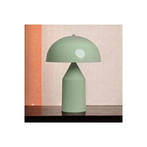 Modern Tasarım Mushroom Abajur Mint Yeşili Kablolu Tak Çalıştır Masa Lambası
