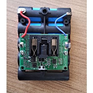 Şarjlı Batarya Grubu 3lü 18650 Li-ion Pil 12v 2000 Mah Pcbli Şarj Bms Devreli Pil Seti Okul Proje
