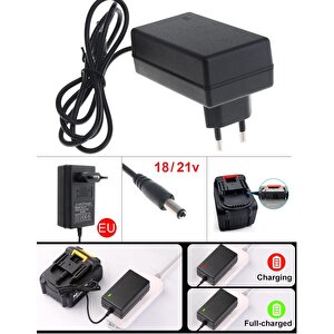 Şarjlı Matkap Için Batarya Şarj Adaptörü 12 Volt 14v 18v 20v 48v 58v Li-on Pil Şarj 200mah Üniversal