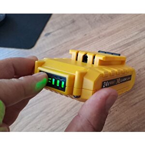 Şarjlı Tornavida Pili Akülü Matkap Aküsü 2.0 Mah Lion Yedek Batarya 2 ah Battery Universal Işıklı