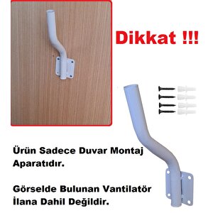 Üniversal Ayaklı Vantilatör Duvar Montaj Aparatı Kahvehane Cafe Ofis Için Vantilatör Fan Ayağı