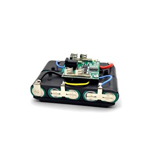 Şarjlı Batarya Grubu 5 Li 18650 Li-ion Pil 12v 2500 Mah Pcbli Şarj Bms Devreli Pil Seti Okul Proje