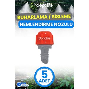 Sisleme Misting Buharlama Serinletme Nozulu Sera Nemlendirme Spreyi Kafa Sulama Ekipmanları Mist