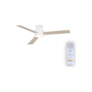Ceiling Blade Fan 18w 3 Kanatlı Beyaz Kumandalı Tavan Vantilatörü