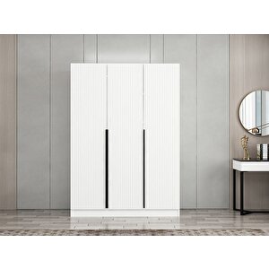 Kale Plus190 3 Mebran Kapaklı 2ç Dolap Beyaz Mebran