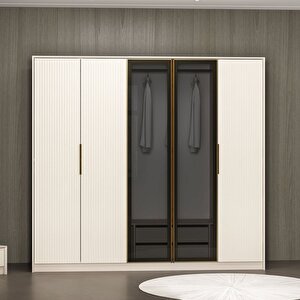 Kale Luxe Soft 5k Mbrn+cam Dolap-kumtası