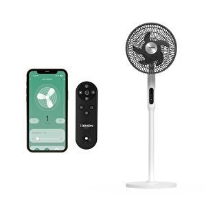 Akıllı Vantilatör Wi-fi Bluetooth Mobil Uygulama Kontrollü Max. 60db Ultra Sessiz 7 Saat Zamanlayıcı Ayaklı Fan X7430