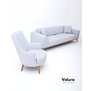 Valo Oturma Grubu & Koltuk Takımı (3+1) - Siyah