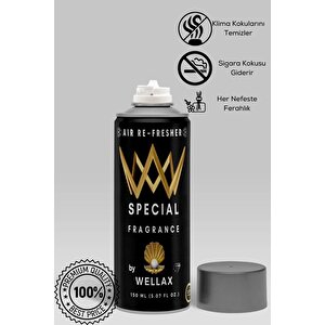 Astraled Koku Giderici Klima Bombası Dezenfektan Sprey 150 Ml, Temizleyici Tazeleyici Brrbry
