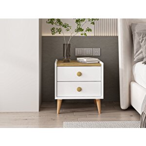 Mitra Komodin 2c-düz Beyaz-artisan