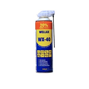 Büyük Boy Astraled Wx-40 Akıllı Pipetli Sıvı Yağ Çözücü Pas Sökücü Temizleyici Ve Koruyucu 500ml