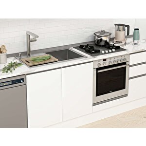 390x222 Cm High Gloss Mutfak Dolabı Beyaz Beyaz Mbb-e80b50s60-3 Beyaz