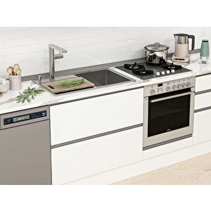 Alvinka 400x240 Cm High Gloss Mutfak Dolabı Beyaz Beyaz Mb-e80s60s60-3 Beyaz