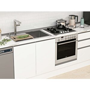 Alvinka 315x210 Cm High Gloss Mutfak Dolabı Beyaz Beyaz Mb-e90b45s60-1 Beyaz