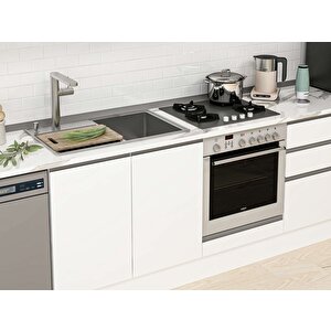 Alvinka 305x210 Cm High Gloss Mutfak Dolabı Beyaz Beyaz Mb-e80b45s60-3 Beyaz