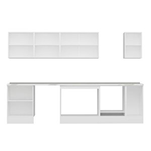 Alvinka 300x210 Cm High Gloss Mutfak Dolabı Beyaz Beyaz M-e80s60s40-3