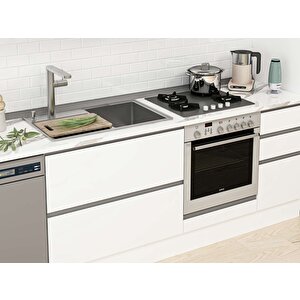 Alvinka 365x240 Cm High Gloss Mdf Mutfak Dolabı Beyaz Beyaz Mb-e80s45s40-1 Beyaz