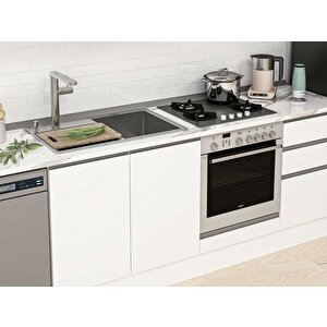 Alvinka 295x210 Cm High Gloss Mutfak Dolabı Beyaz Beyaz M-e80s45s50-3 Beyaz