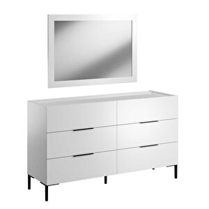 Oryana Ayna - Diamond Beyaz 68x98x2 Cm