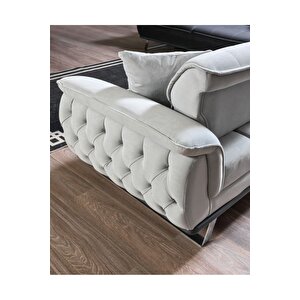 Florya Üçlü Kanepe - Gri