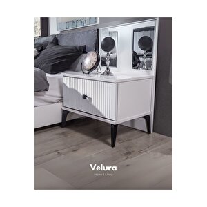 Stil (beyaz ) Modern Komodin
