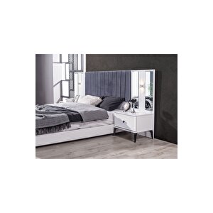 Stil (beyaz ) Modern Komodin