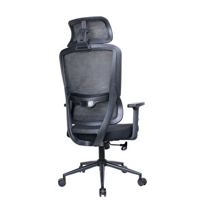 Reflex-s Full Ergonomic Yönetici Ve Çalışma Koltuğu File Kumaş - Siyah 66 X 124-134 X -74 Cm