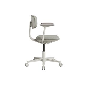 Tesla Comfort Çalışma Koltuğu - Gri Kumaş 61x74-86x60 Cm