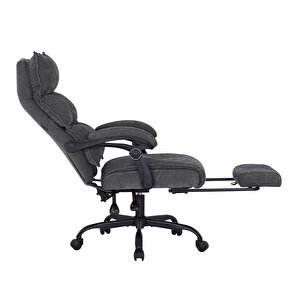 Ultra Comfort Çalışma Koltuğu -  Koyu Gri 64.5x112-120x65 Cm