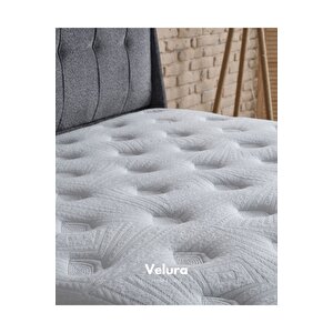 Latex Pratic Tek Kişilik Yatak Baza Başlık Seti (90 X 200)