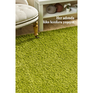 Modern Desensiz Yeşil Halı Salon Halısı Oturma Odası Halısı Çocuk Halısı Yumuşak Halı Özel Ölçü Halı 120x250 cm
