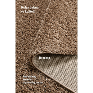 Modern Desensiz Koyu Kahve Salon Halısı Oturma Odası Halısı Çocuk Halısı Yumuşak Özel Ölçü Halı