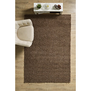 Modern Desensiz Koyu Kahve Salon Halısı Oturma Odası Halısı Çocuk Halısı Yumuşak Özel Ölçü Halı 200x400 cm