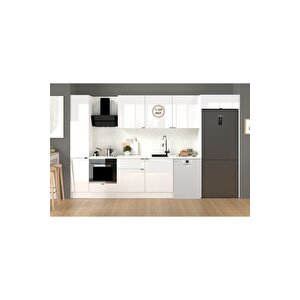 360 Cm %100 Mdf Tezgahlı Efil Ankastre Mutfak Dolabı