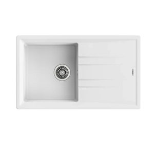 Stone 50 B-tg White Beyaz Granit Eviye