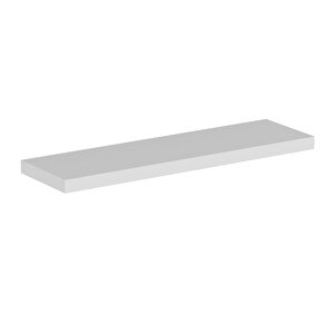 Minar Gizli Raf Tutuculu Duvar Rafı 80cm-beyaz