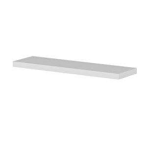 Minar Gizli Raf Tutuculu Duvar Rafı 80cm-beyaz