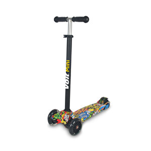 218 Işikli 3 Teker Scooter Graffiti 77